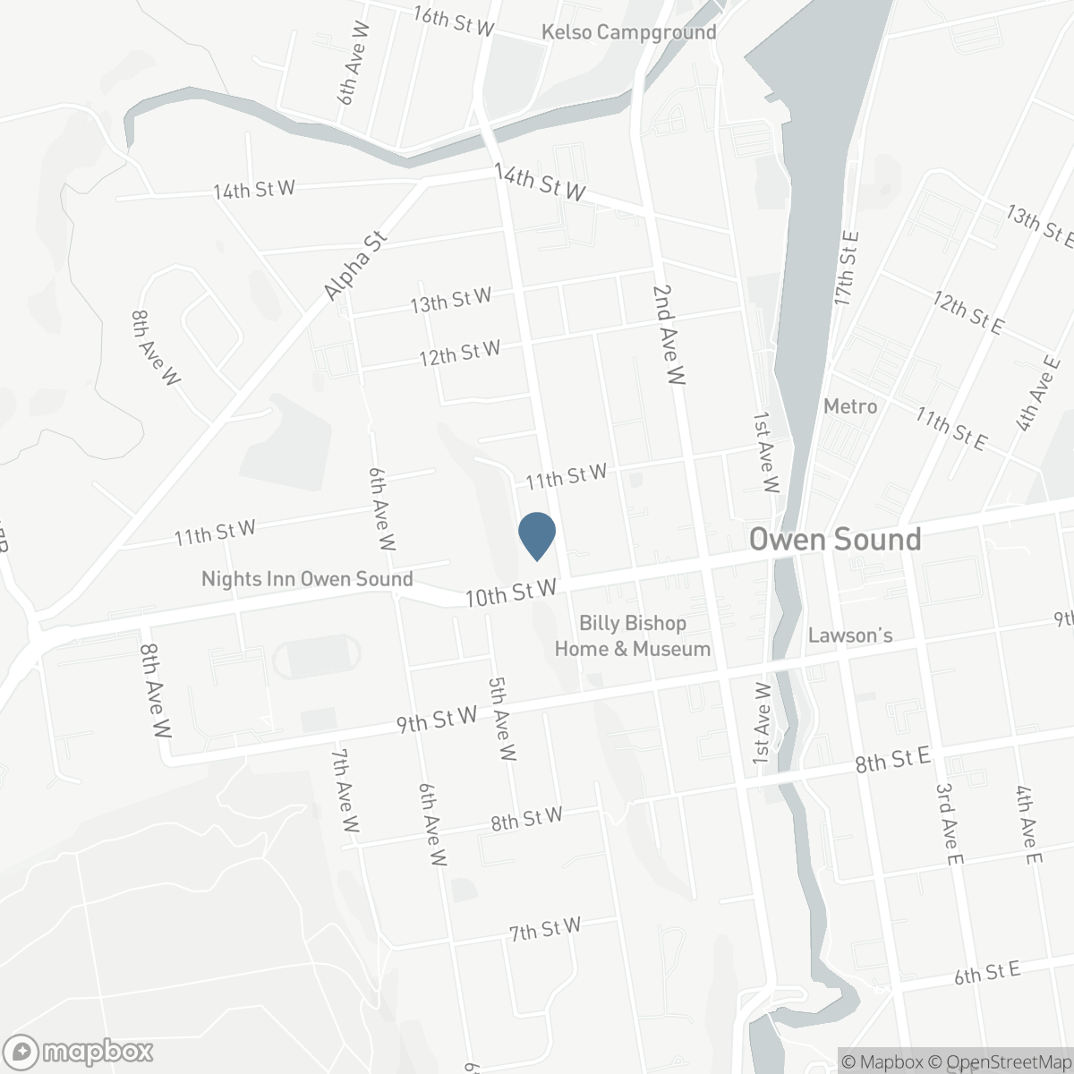 1050 4TH AVENUE W, Owen Sound, Ontario N4K 4V9